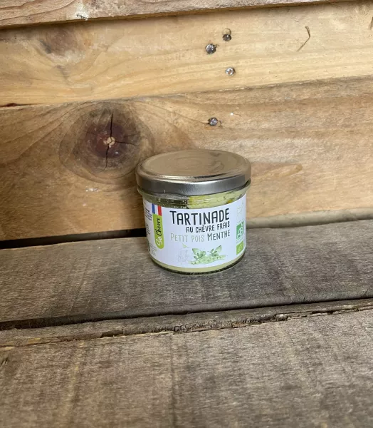 Tartinade au chèvre frais Petit Pois Menthe